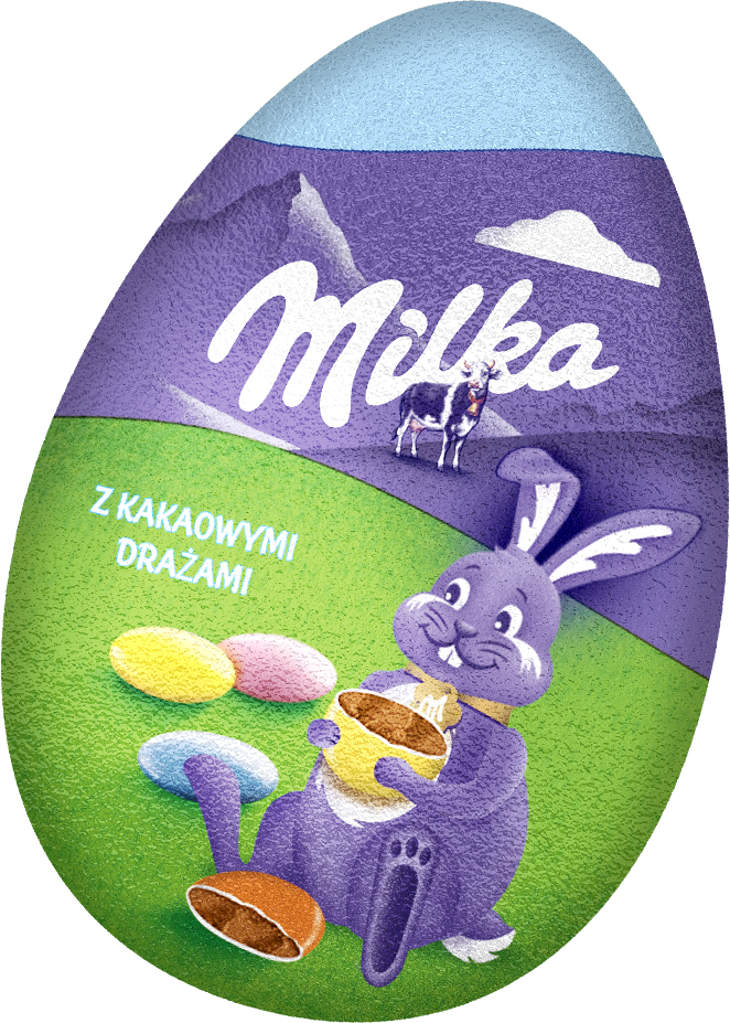 Milka Easter egg